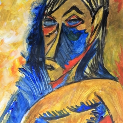 20-afrikanische-Maske-nach-Pablo-Picasso-2018-Acryl-28x32